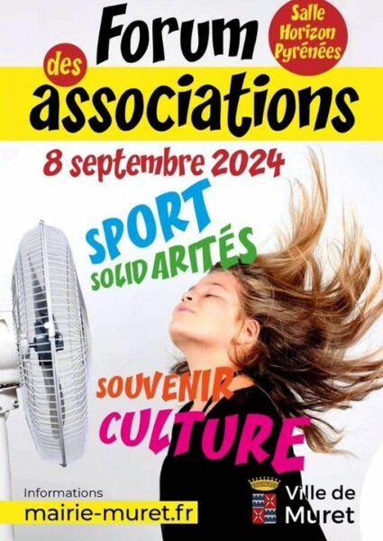 affiche forum association muret 2024